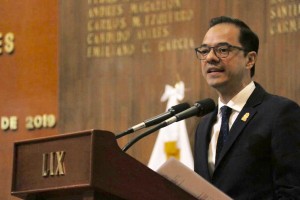 Foto Dip. Miguel Ángel Torres, Primer Informe Legislativo